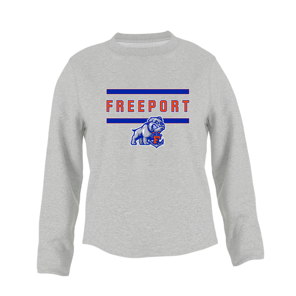 Freeport Bulldogs Anchor Mascot #4 Women's Sweatshirt