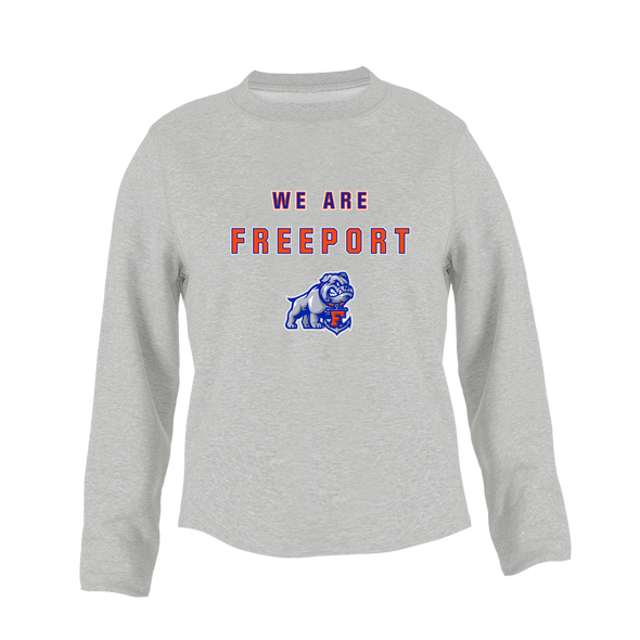 Freeport Bulldogs Anchor We Are Women's Sweatshirt