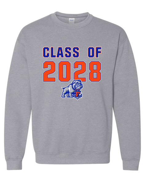 Freeport Bulldogs Anchor Class of 2028 Men's Sweatshirt