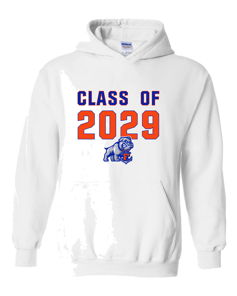 Freeport Bulldogs Anchor Class of 2029 Men's Hoodie