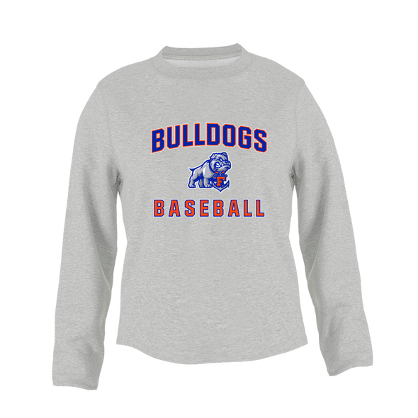 Freeport Bulldogs Anchor Baseball #1 Women's Sweatshirt