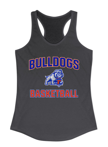 Freeport Bulldogs Anchor Basketball #1 Women's Tank Top