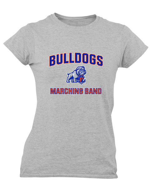Freeport Bulldogs Anchor Marching Band Women's SS T-Shirt