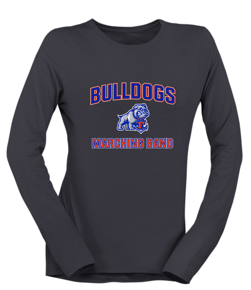 Freeport Bulldogs Anchor Marching Band Women's Premium LS T-Shirt
