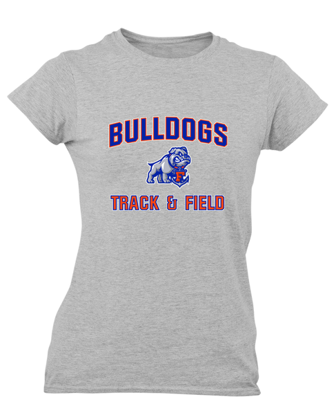 Freeport Bulldogs Anchor Track & Field Women's Premium SS T-Shirt