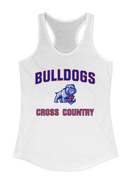 Freeport Bulldogs Anchor Cross Country Women's Tank Top