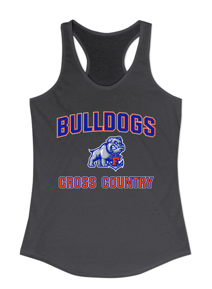 Freeport Bulldogs Anchor Cross Country Women's Tank Top