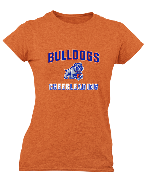 Freeport Bulldogs Anchor Cheerleading Women's SS T-Shirt