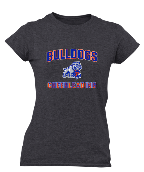 Freeport Bulldogs Anchor Cheerleading Women's Premium SS T-Shirt
