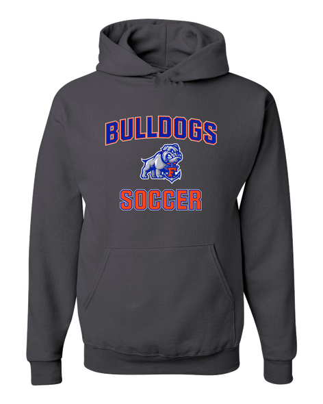 Freeport Bulldogs Anchor Soccer #1 Men's Premium Hoodie