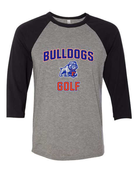 Freeport Bulldogs Anchor Golf Men's Baseball T-Shirt