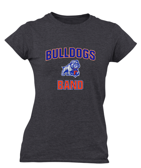 Freeport Bulldogs Anchor Band # 1 Women's SS T-Shirt