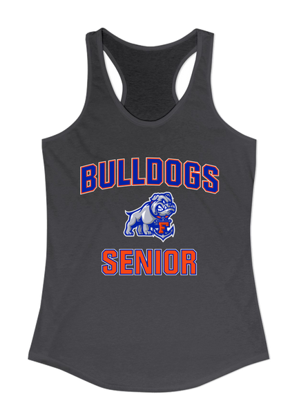 Freeport Bulldogs Anchor Senior #1 Women's Tank Top