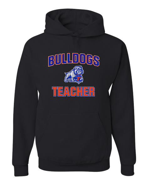 Freeport Bulldogs Anchor Teacher Men's Premium Hoodie