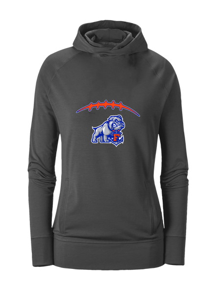 Freeport Bulldogs Anchor Football #2 Women's Hoodie
