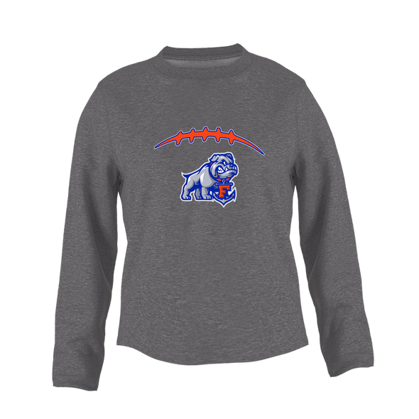 Freeport Bulldogs Anchor Football #2 Women's Sweatshirt