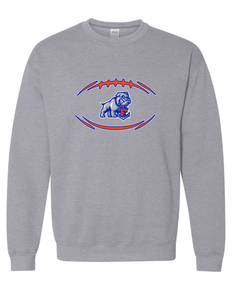 Freeport Bulldogs Anchor Football #3 Men's Sweatshirt
