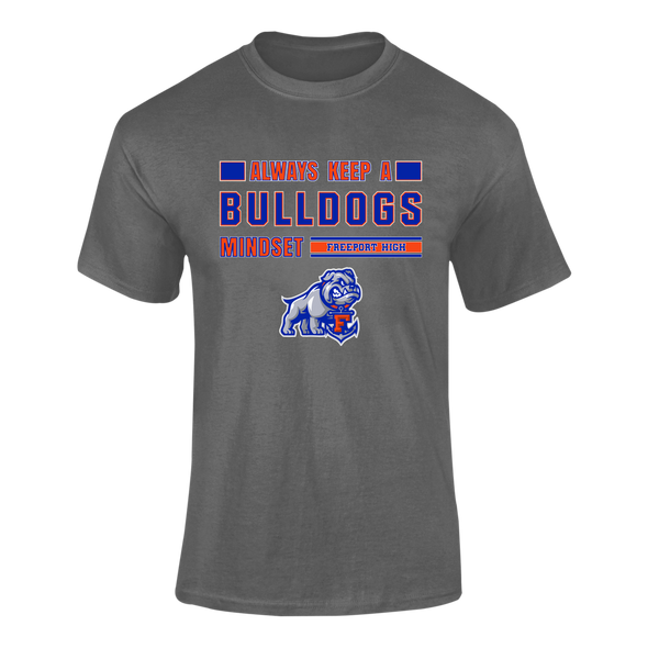 Freeport Bulldogs Anchor Mindset Men's SS T-Shirt