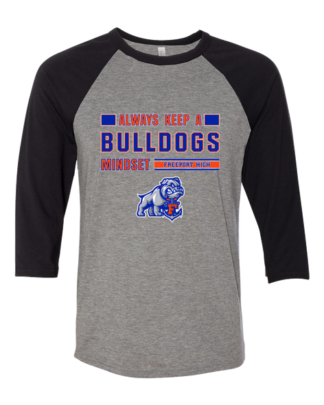 Freeport Bulldogs Anchor Mindset Women's Baseball T-Shirt