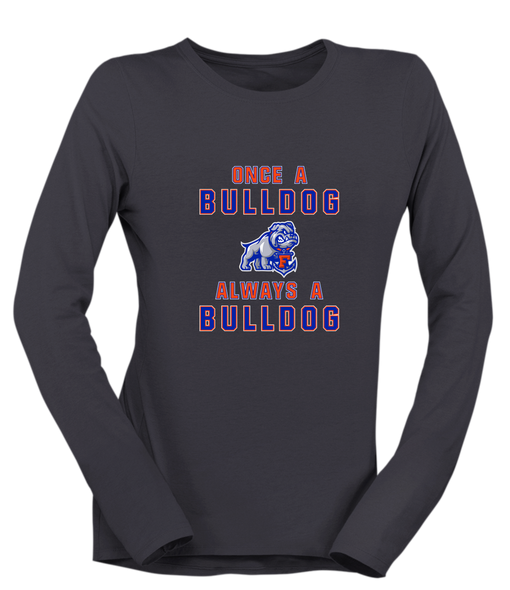 Freeport Bulldogs Anchor Once A Women's Premium LS T-Shirt