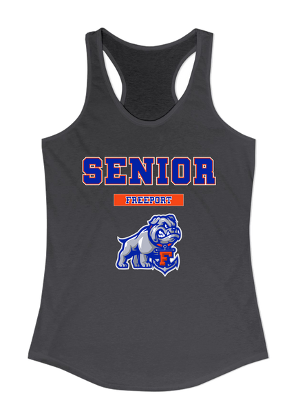 Freeport Bulldogs Anchor Senior #2 Women's Tank Top