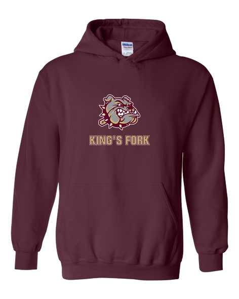 King's Fork Bulldogs Mascot #2 Men's Hoodie