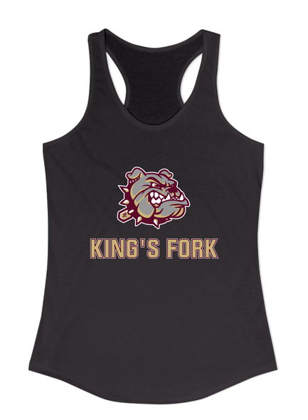 King's Fork Bulldogs Mascot #2 Women's Tank Top