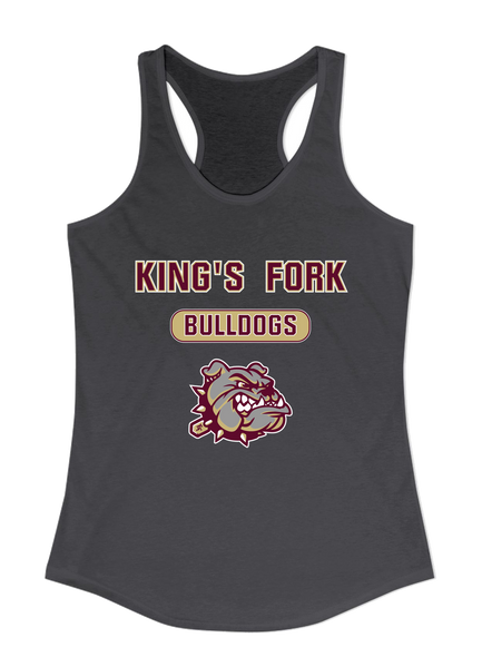 King's Fork Bulldogs Mascot #3 Women's Tank Top