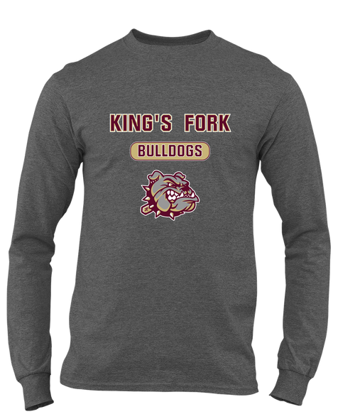 King's Fork Bulldogs Mascot #3 Men's Premium LS T-Shirt
