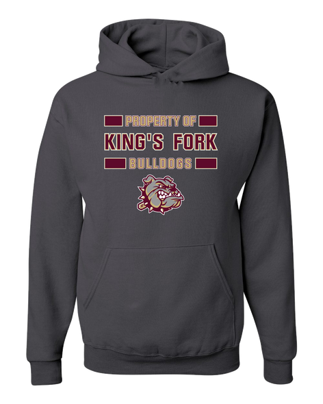 King's Fork Bulldogs Property Of Men's Premium Hoodie