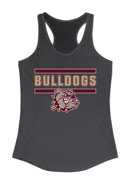 King's Fork Bulldogs Mascot #5 Women's Tank Top