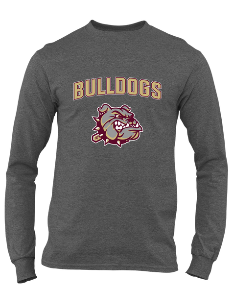 King's Fork Bulldogs Mascot #6 Men's Premium LS T-Shirt