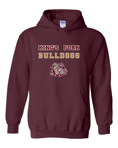 King's Fork Bulldogs Spirit Men's Hoodie