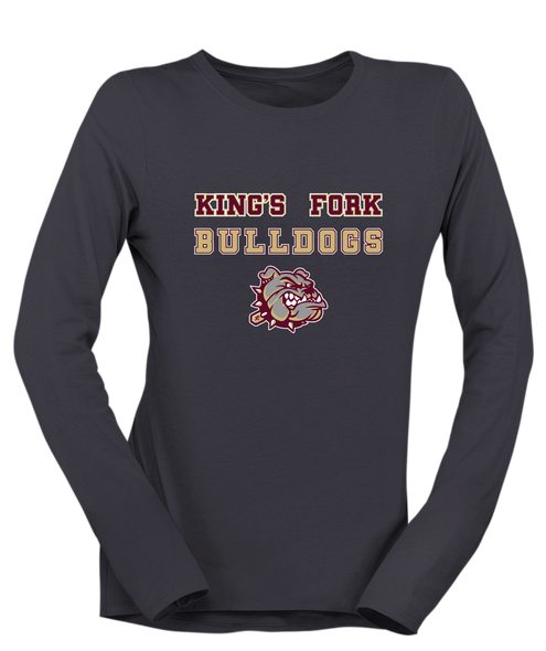 King's Fork Bulldogs Spirit Women's LS T-Shirt