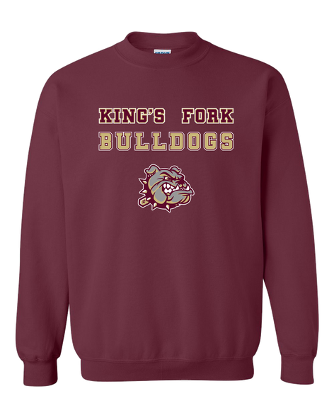 King's Fork Bulldogs Spirit Men's Sweatshirt
