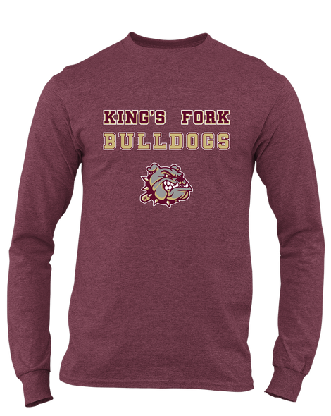 King's Fork Bulldogs Spirit Men's LS T-Shirt