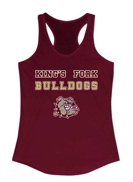 King's Fork Bulldogs Spirit Women's Tank Top