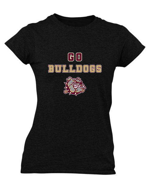 King's Fork Bulldogs Go Team Women's Premium SS T-Shirt