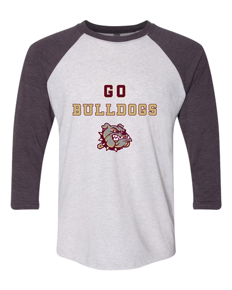 King's Fork Bulldogs Go Team Women's Baseball T-Shirt