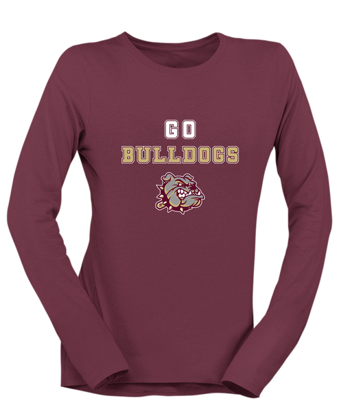 King's Fork Bulldogs Go Team Women's LS T-Shirt