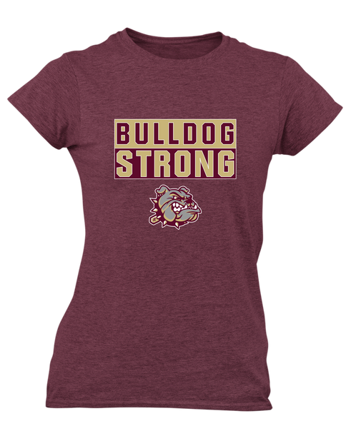 King's Fork Bulldogs Strong #1 Women's Premium SS T-Shirt