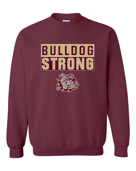 King's Fork Bulldogs Strong #1 Men's Sweatshirt