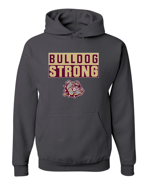 King's Fork Bulldogs Strong #1 Men's Premium Hoodie