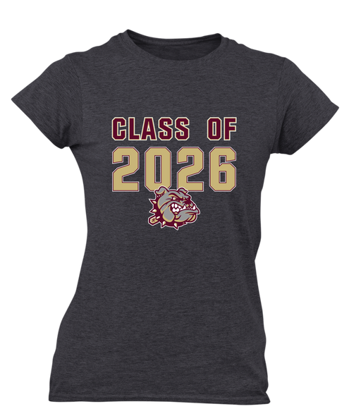 King's Fork Bulldogs Class of 2026 Women's Premium SS T-Shirt