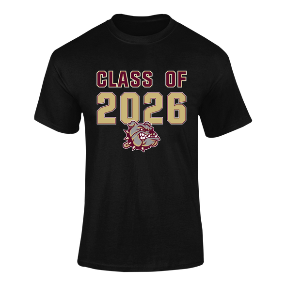 King's Fork Bulldogs Class of 2026 Men's Premium SS T-Shirt