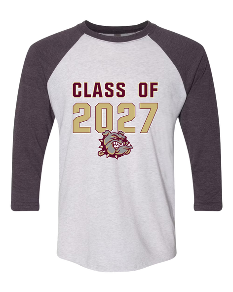 King's Fork Bulldogs Class of 2027 Men's Baseball T-Shirt