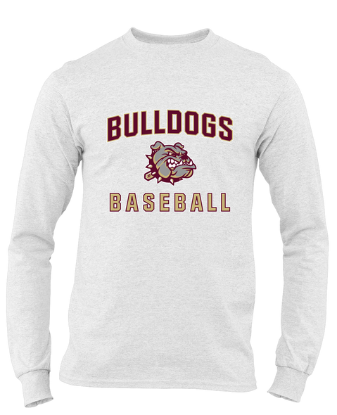 King's Fork Bulldogs Baseball #1 Men's Premium LS T-Shirt