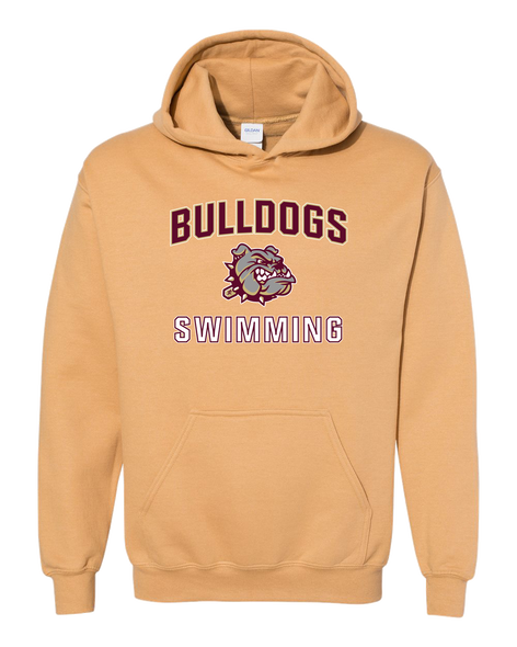 King's Fork Bulldogs Swimming Men's Hoodie
