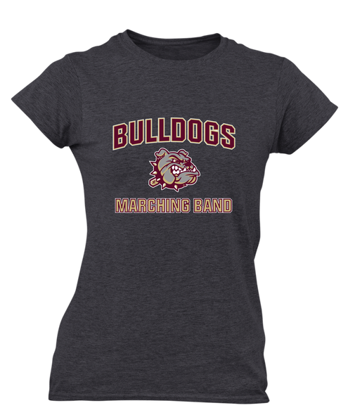 King's Fork Bulldogs Marching Band Women's Premium SS T-Shirt