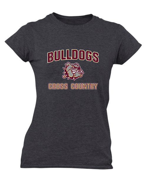 King's Fork Bulldogs Cross Country Women's Premium SS T-Shirt